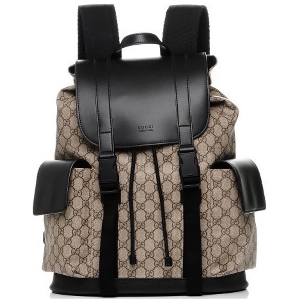 Monogram GG Black/Brown bookbag